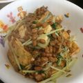 ちひろ社会人's cooksnap of when they made 簡単☆豆腐と水菜の炒め物.