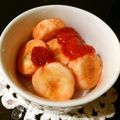 ゆみらんたん's cooksnap of when they made 甘いバナナの、甘酸っぱい苺和え.
