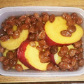 aburaage's cooksnap of when they made 簡単！和食 薩摩芋と レーズンの煮付け！.
