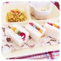hitomi＊＊'s cooksnap of when they made 簡単！フルーツサンド離乳食後期プレート.