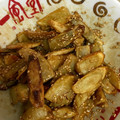 Harutie☆SF's cooksnap of when they made 揚げじゃがと揚げごぼうの甘辛タレ.