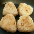 yukiwanko's cooksnap of when they made おかか入り焼おにぎり.