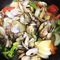 アルパージュ's cooksnap of when they made あさりの酒蒸し.