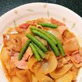 玲にゃん's cooksnap of when they made 簡単肉じゃが♪簡単じゃがいも玉ねぎの煮物.