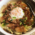○りんごママ○'s cooksnap of when they made キャベツたっぷり甘辛豚丼.