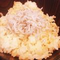 とろけい's cooksnap of when they made しらすご飯とオリーブオイル.