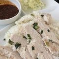 クックWB4TM8☆'s cooksnap of when they made 炊飯器で！タイの蒸し鶏カオマンガイ.