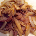 なおねえ☆'s cooksnap of when they made 舞茸入り☆豚肉のしょうが焼き♪.