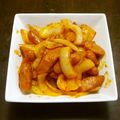 りこまこせいやのパパ's cooksnap of when they made だし醤油でラクうま♪玉ねぎウインナー炒め.