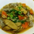 しんにし's cooksnap of when they made 圧力鍋で簡単 ♡トロトロもつ煮♡.