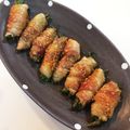 あおかーさん's cooksnap of when they made おかひじきの豚バラ巻き♪.