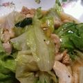 hamanny's cooksnap of when they made 鶏胸肉とレタスのオイスター生姜炒め.