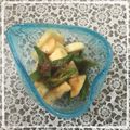K0A9O0R8U♪'s cooksnap of when they made おくらと長芋の梅で和え物☆お酒のあてに♪.