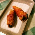 tomtosh's cooksnap of when they made ご飯が進む☆のらぼう菜の肉巻き♪.