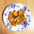 mogucco's cooksnap of when they made 美味✩かぼちゃのベーコン炒め✩.