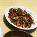 あいこ◎'s cooksnap of when they made ピーマンと人参の豆板醤きんぴら.