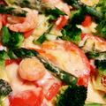 tama2012's cooksnap of when they made ♪アスパラべーコン＋トマトとチーズ♪.