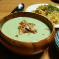 ハチワレねこ's cooksnap of when they made アボカドポタージュ(ヴィシソワーズ).