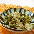 赤い電話's cooksnap of when they made 豚の高菜炒め.