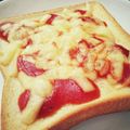 カルシファーちゃん's cooksnap of when they made ピザ風チーズトースト.