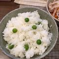 Dえりんご's cooksnap of when they made グリーンピースご飯　.