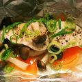 みみのみ２３'s cooksnap of when they made さわらとキノコのホイル焼き♪.