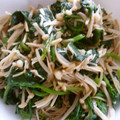 ぽんぽこりん31's cooksnap of when they made ほうれん草とシメジのたらこ和え.