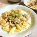 nasubeam's cooksnap of when they made 息子のレシピ♪鶏もも肉のミルク煮.