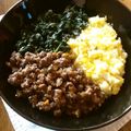 LuvSS's cooksnap of when they made お弁当にも！三食そぼろご飯♪.