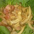 takatanmom's cooksnap of when they made しめじとベーコンのほうれん草サラダ.
