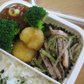 こじあゆ's cooksnap of when they made ブロッコリーの芯とハムの中華風ごま和え.