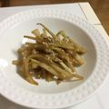 にゃん☆28's cooksnap of when they made ウドのきんぴら.