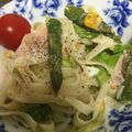 ☆みーい☆'s cooksnap of when they made アスパラとハムのコーンマカロニサラダ.