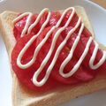たなばたねずみ's cooksnap of when they made トマトのっけトースト.
