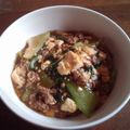 りっきぃ－'s cooksnap of when they made 豆腐とチンゲン菜の挽き肉あんかけ丼♡.