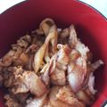 ＊ぴよこ＊。's cooksnap of when they made 基本材料3つ！簡単肉丼☆.