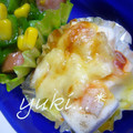 yukiはぴ's cooksnap of when they made ふわふわはんぺんの簡単マヨチーズ焼き♪.