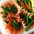 yurika1230's cooksnap of when they made ＊さやいんげんと人参のゴマかつお節和え＊.
