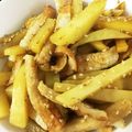 grcrwy's cooksnap of when they made 簡単♪じゃが芋のカレーきんぴら☆.