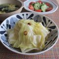 doiko's cooksnap of when they made キャベツの甘酢炒め.
