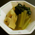 Hirarinn☆'s cooksnap of when they made 旬の春煮物（ワカメとタケノコとふき）.