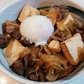 makihide's cooksnap of when they made 割下簡単！あるものですき焼き丼.