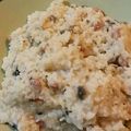 makihide's cooksnap of when they made 魚介のチーズリゾット☆冷凍シーフードで.