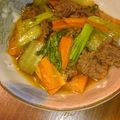★くまた★☆'s cooksnap of when they made 噛むほど美味しい中華丼♡ちんげん菜人参.