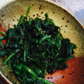 クックPSRVJC☆'s cooksnap of when they made 簡単！ほうれん草のごま和え.