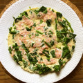 oyukidesu's cooksnap of when they made 麺つゆで簡単☆菜の花と桜えびの卵とじ.