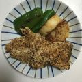 ☆ちょこもこ☆'s cooksnap of when they made 簡単☆ヘルシー☆チキンの胡麻焼き.