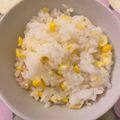 Faiza's cooksnap of when they made 腸活！とうもろこしごはん.