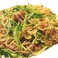 papikun's cooksnap of when they made 味ぽんで♪豆苗と豚肉の焼きそば.