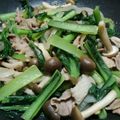 ポニーリボン's cooksnap of when they made 豚肉と小松菜のサッパリ炒め.